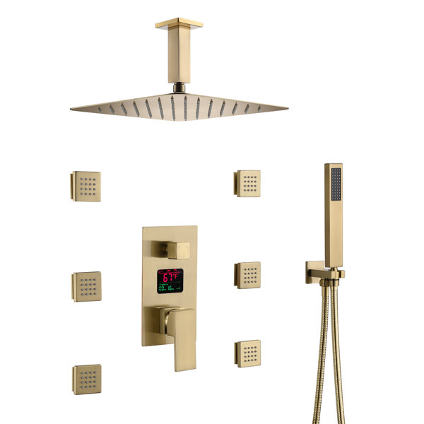 Wonderland America Shower Faucet with Rough inValve Wayfair